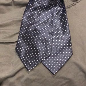 Blue Dotted Ascot